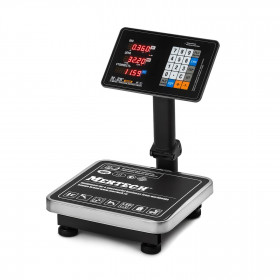 Торговые напольные весы M-ER 333 ACPU-32.5 с расч. стоимости LED